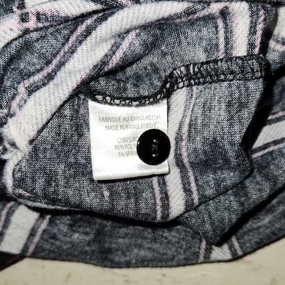 🏷 [50% 2+] Grid Plaid Cap Sleeve Shirt - Picture 5 of 7